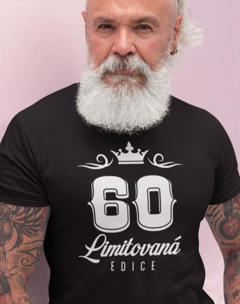 Pánské tričko k 60. narozeninám Limitovaná edice