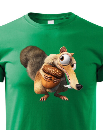 Dětské tričko Veverka Scrat