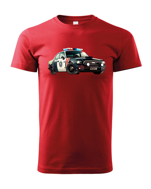 Dětské triko Policejní auto
