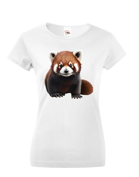 Dámské tričko Červená panda 2