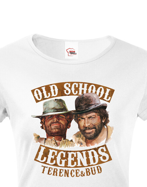 Dámské tričko Bud Spencer a Terence Hill