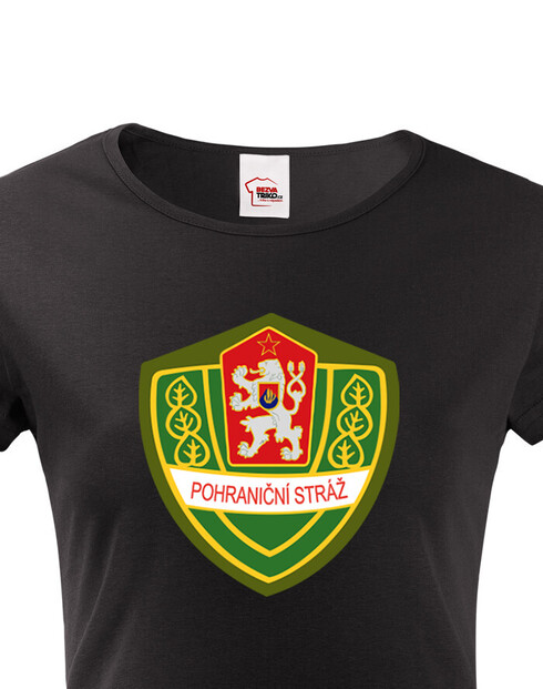 Dámské tričko Pohraniční stráž