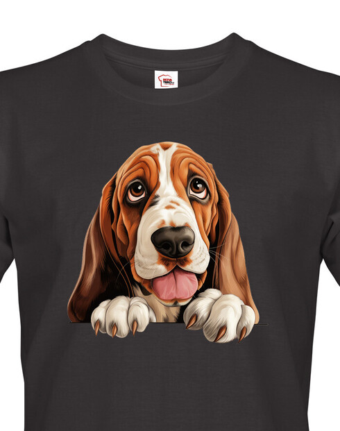 Pánské tričko Basset