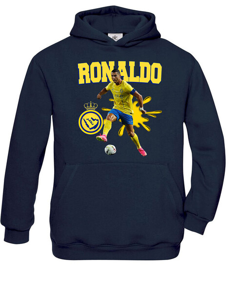Dětská mikina s kapucí Cristiano Ronaldo – Al Nassr