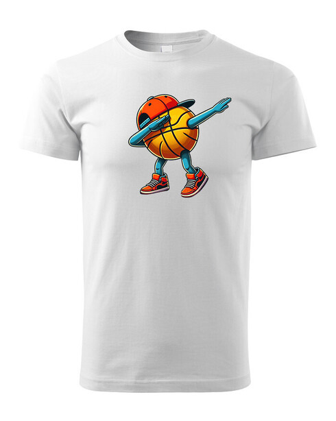 Dětské tričko s basketbalovým míčem dab dance