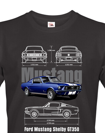 Pánské tričko Ford Mustang Shelby GT350