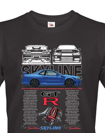 Pánské tričko Nissan Skyline GTR