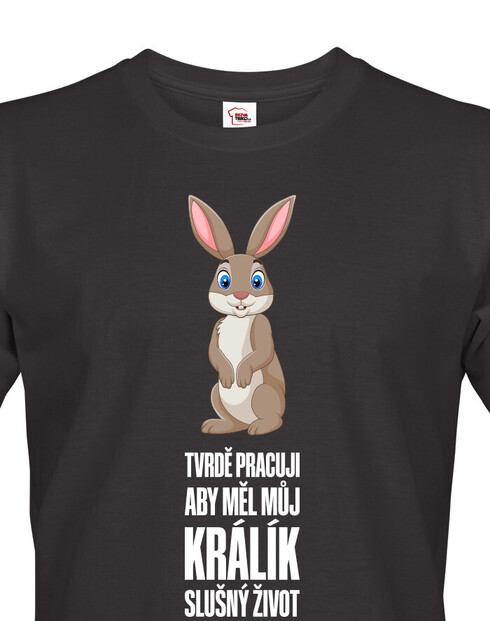 Pánské tričko Králík
