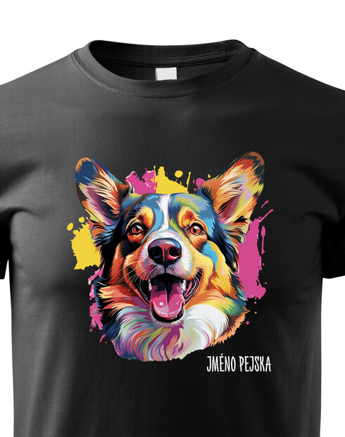 Dětské tričko Welsh Corgi Cardigan