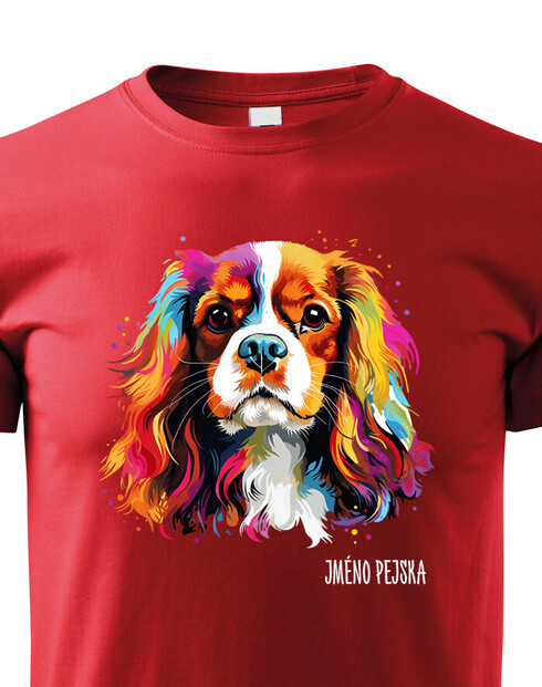Dětské tričko Kavalír King Charles španěl