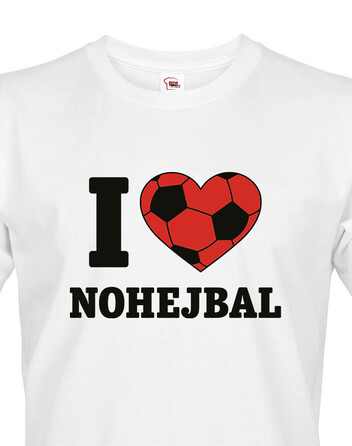 Pánské tričko I love nohejbal