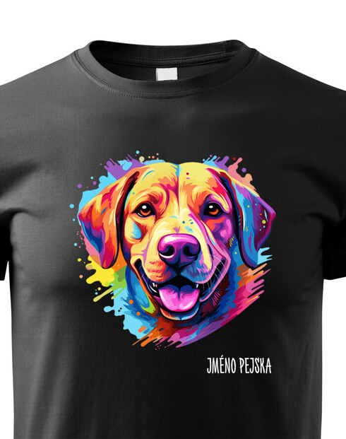 Dětské tričko Labradorský retrívr