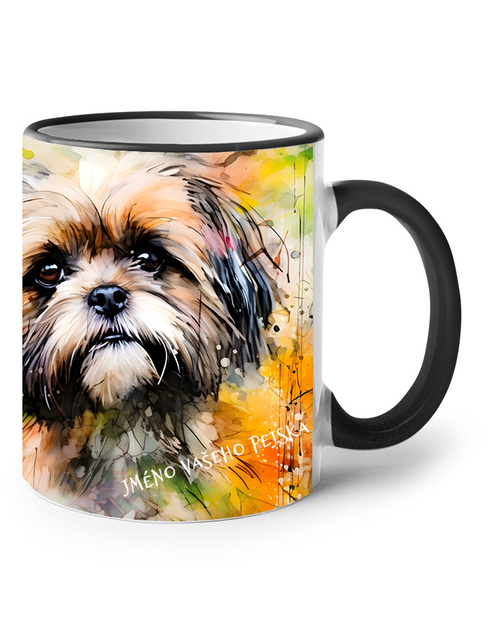 Keramický hrnek Shih-tzu