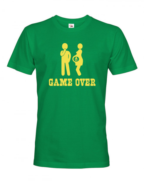 Vtipné tričko pro tatínky Game over 2