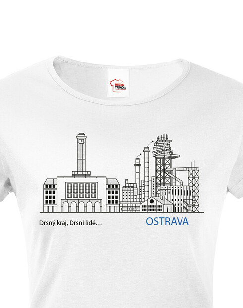 Dámské tričko Ostrava