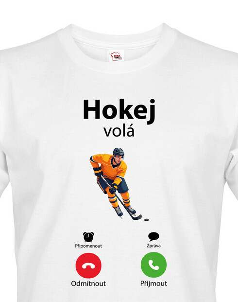 Pánské tričko Hokej volá