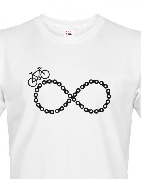Pánské tričko Cyklistické nekonečno