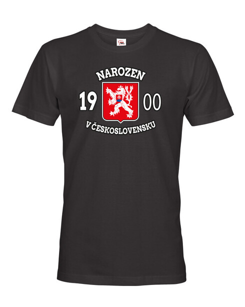 Pánské tričko Narozen v Československu