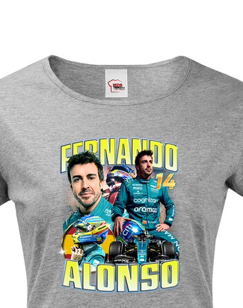 Dámské tričko F1 - Fernando Alonso