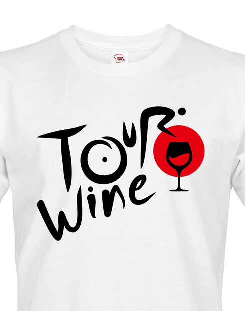 Pánské tričko Tour wine