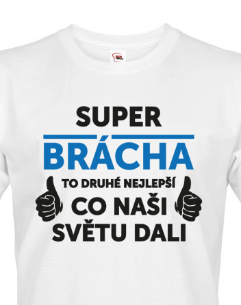Super brácha tričko
