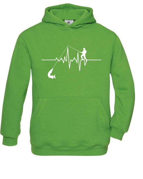 Dětská mikina pro rybáře Tep / Ekg rybáře