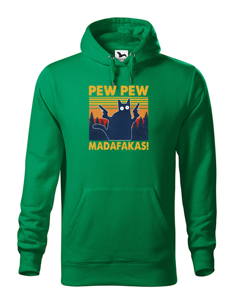 Pánská mikina - Pew Pew madafakas!