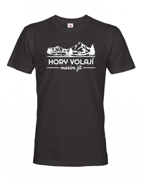 Pánské triko Hory volají musím jít