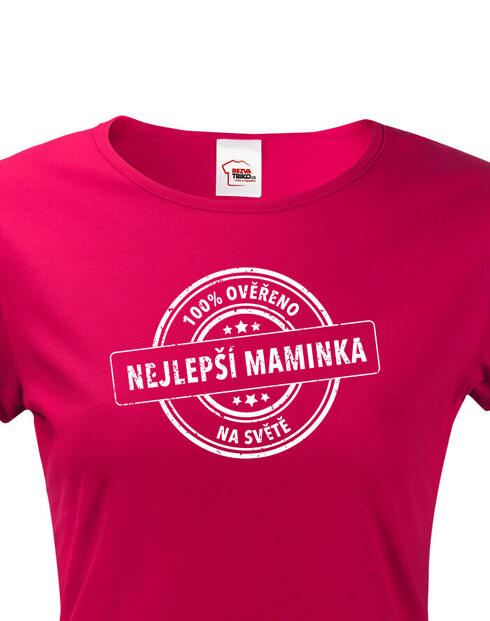 Dámské tričko Nejlepší maminka na světě 2