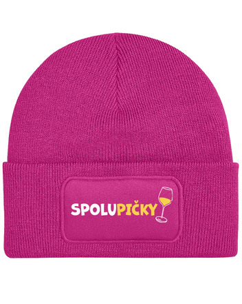 Unisex čepice s obdelníkovou nášivkou Spolupičky