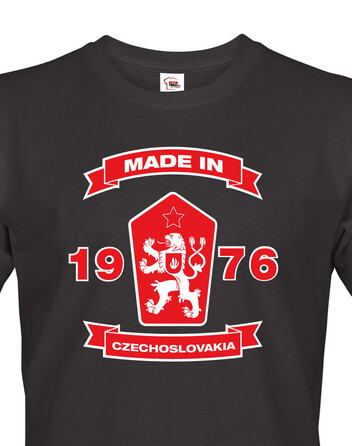 Pánské tričko Made in Czechoslovakia 1976