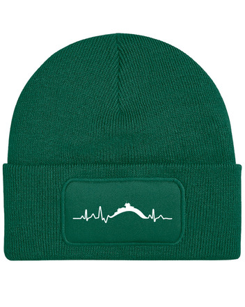 Unisex čepice s obdélníkovou nášivkou EKG Sněžka