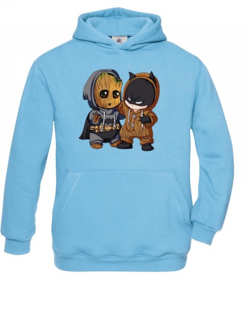 Dětská mikina Batman a Groot