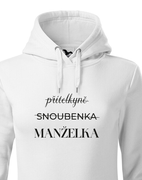 Dámská mikina Přítelkyně - Snoubenka - Manželka