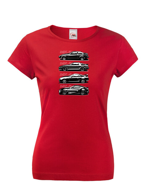 Dámské tričko Toyota Supra History