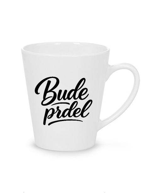 Hrnek latte 300 ml - Bude prdel 2