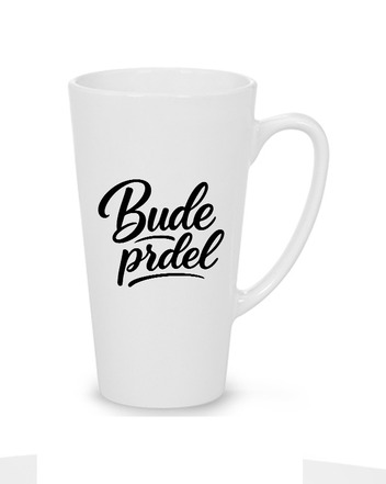 Hrnek latte 500 ml - Bude prdel 2