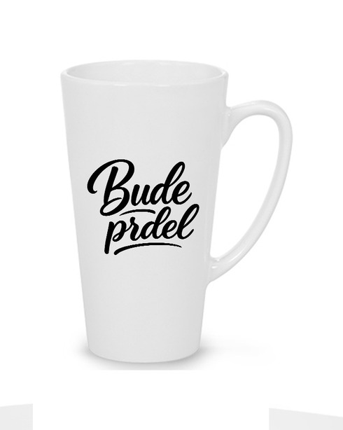 Hrnek latte 500 ml - Bude prdel 2