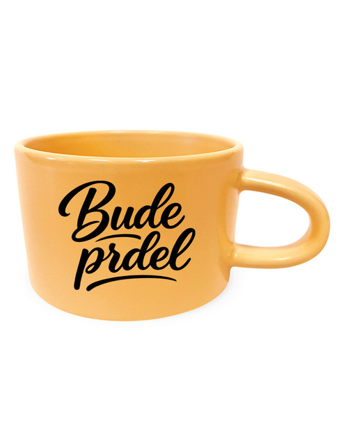 Hrnek makronka - Bude prdel 2