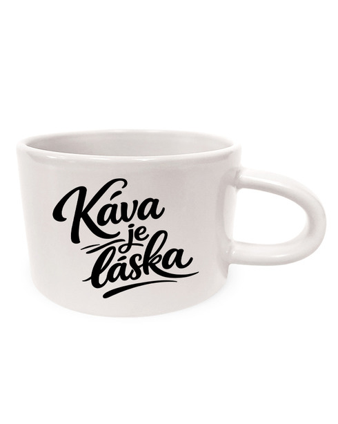 Hrnek makronka - Káva je láska 3