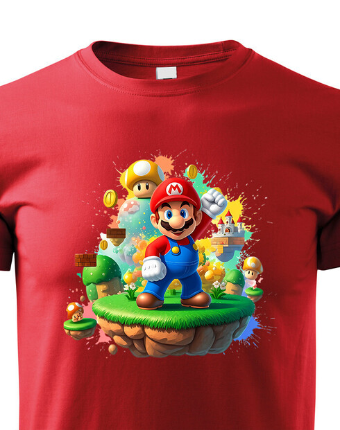 Dětské tričko Super Mario