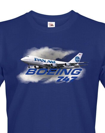 Pánské tričko Boeing 747