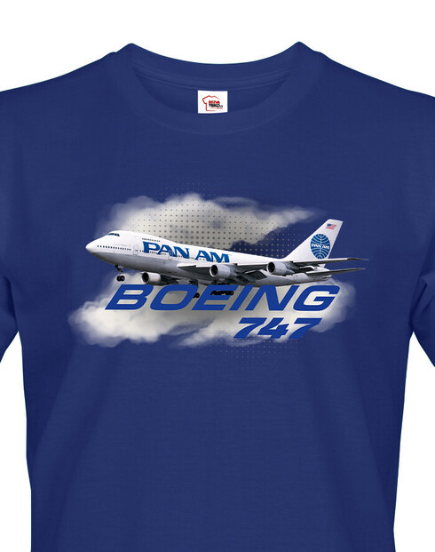 Pánské tričko Boeing 747