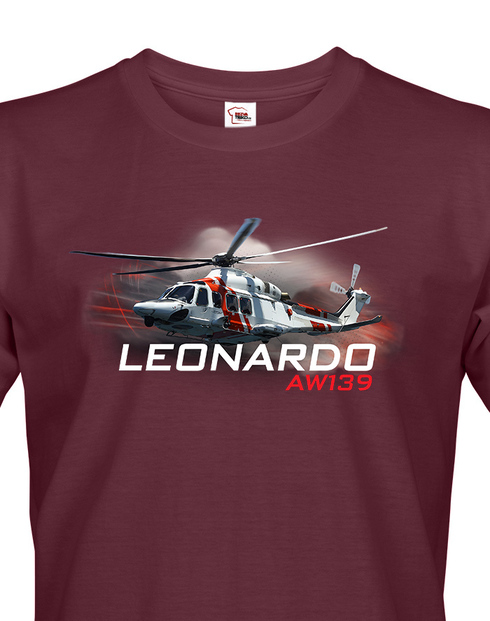 Pánské tričko Leonardo AW139