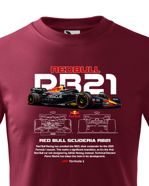 Dětské tričko F1 - Red Bull RB21