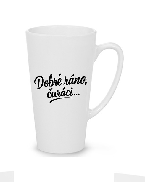 Hrnek latte 500 ml - Dobré ráno čůraci
