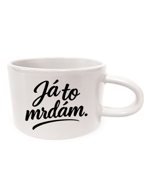 Hrnek makronka - Já to mrdám