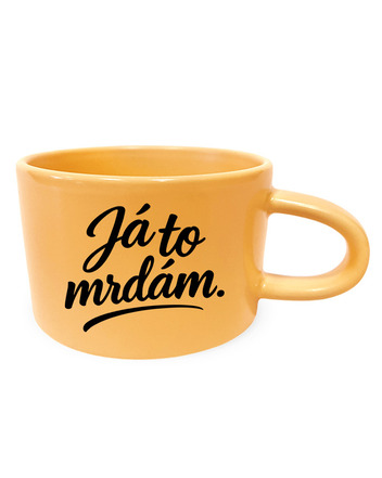 Hrnek makronka - Já to mrdám