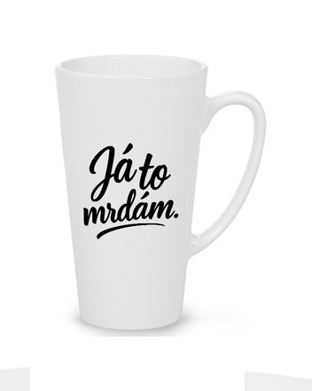 Hrnek latte 500 ml - Já to mrdám