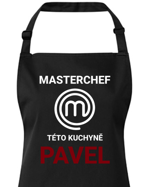 Pánská zástěra Masterchef této kuchyně